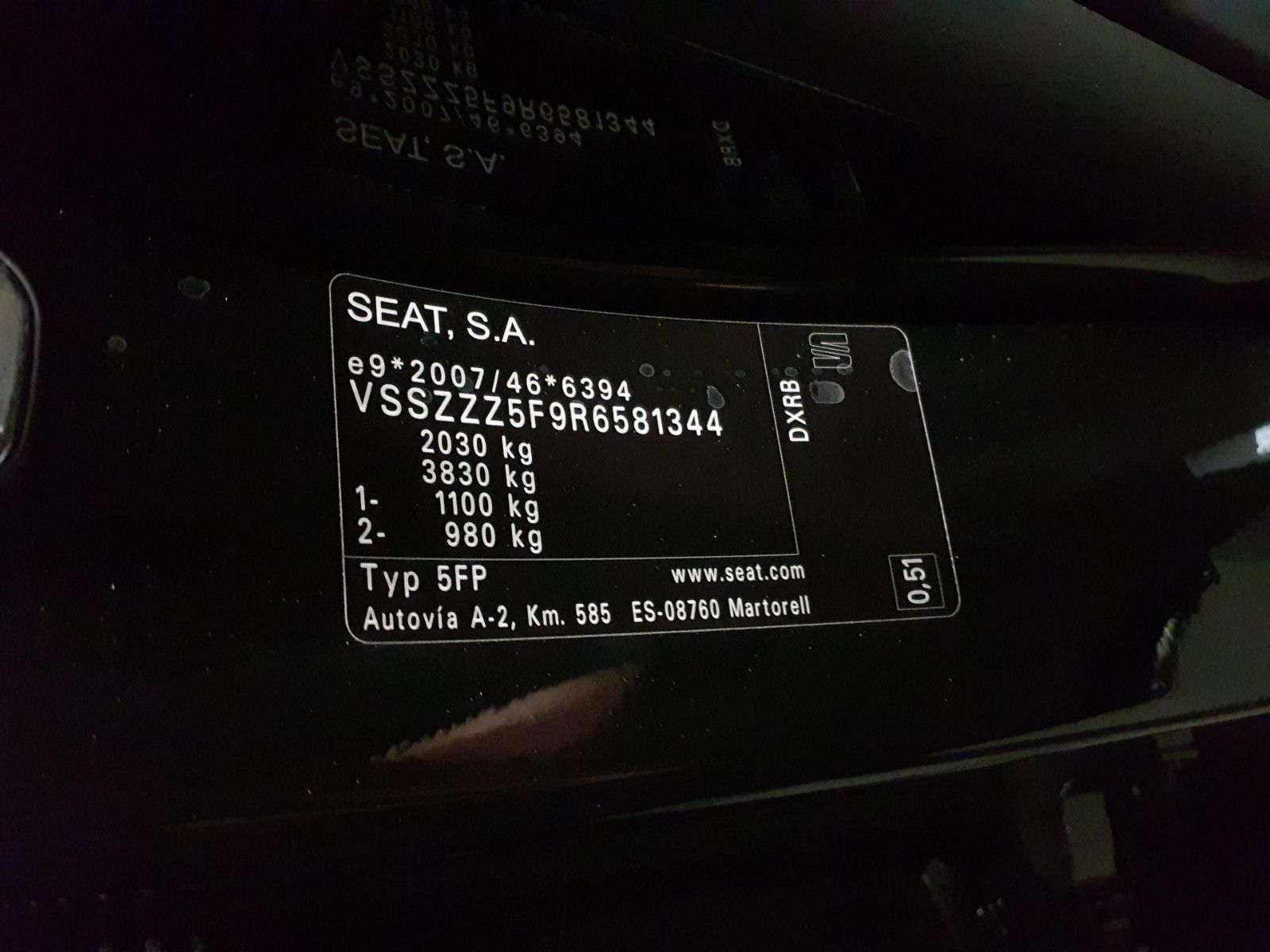 Fahrzeugabbildung SEAT Ateca 2.0 TDI FR DSG DCC XL DINAM BEATS 19" elSi