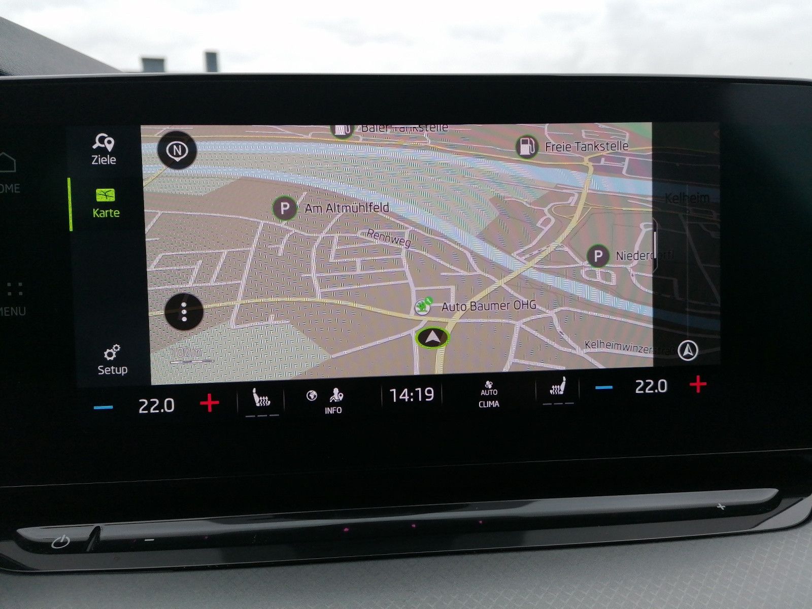 Fahrzeugabbildung SKODA Octavia Combi 1.5 TSI Columbus Kam VC SHZ vo+hi