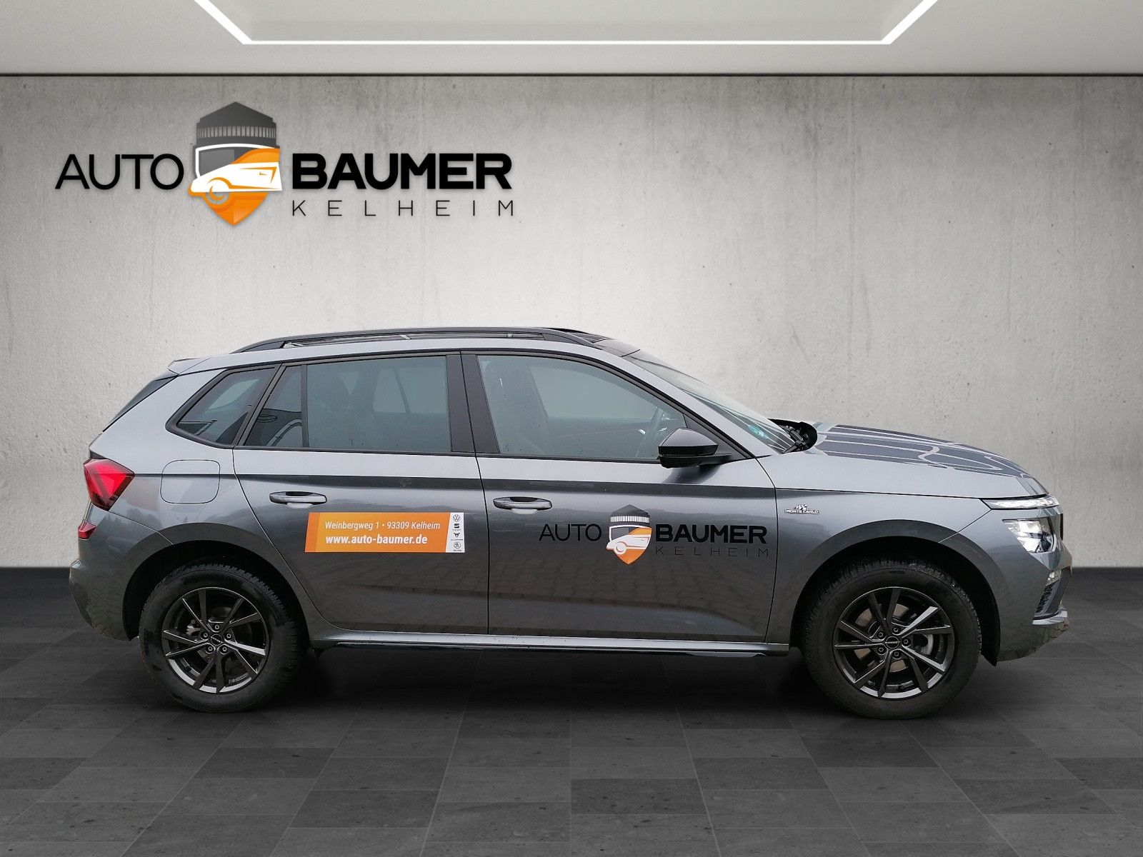 Fahrzeugabbildung SKODA Kamiq 1.5 TSI DSG Monte Carlo AHK beh WSS 5J GAR