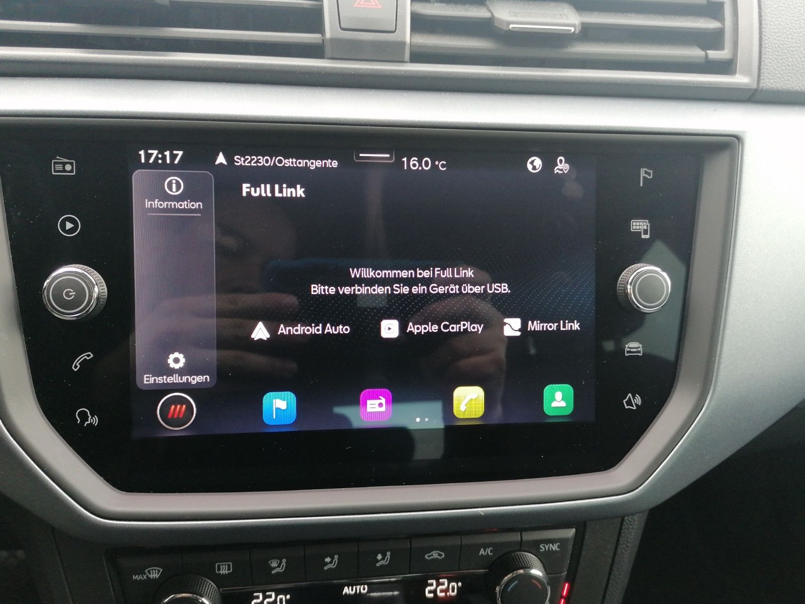 Fahrzeugabbildung SEAT Arona 1.0 TGI Style CNG ACC KAM BLIND SP NAVI